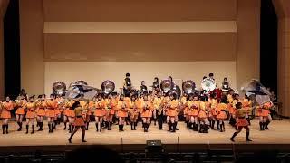 京都橘高校吹奏楽部　竜とそばかすの姫「U」「Sling shot」　 ～令和3年度　心の絆コンサート～　Kyoto Tachibana SHS Band