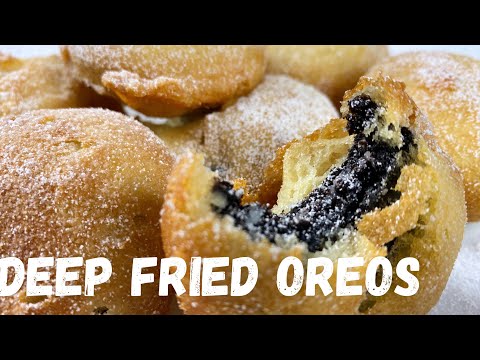 How to make a deep fried Oreos without pancake mix