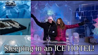Sleeping in an ICE HOTEL on the Russian Border!