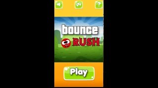 Red Ball Bounce Rush Android & iOS Game ( Game play ) screenshot 3