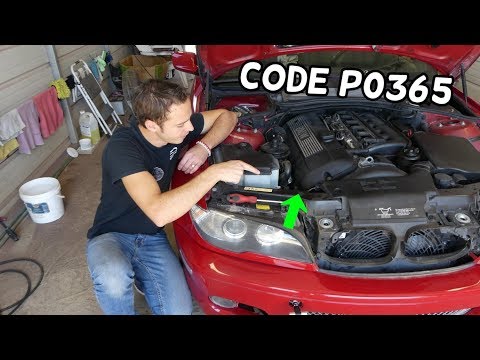 BMW E46 HOW TO FIX CODE P0365 CAMSHAFT POSITION SENSOR B CIRCUIT BANK 1