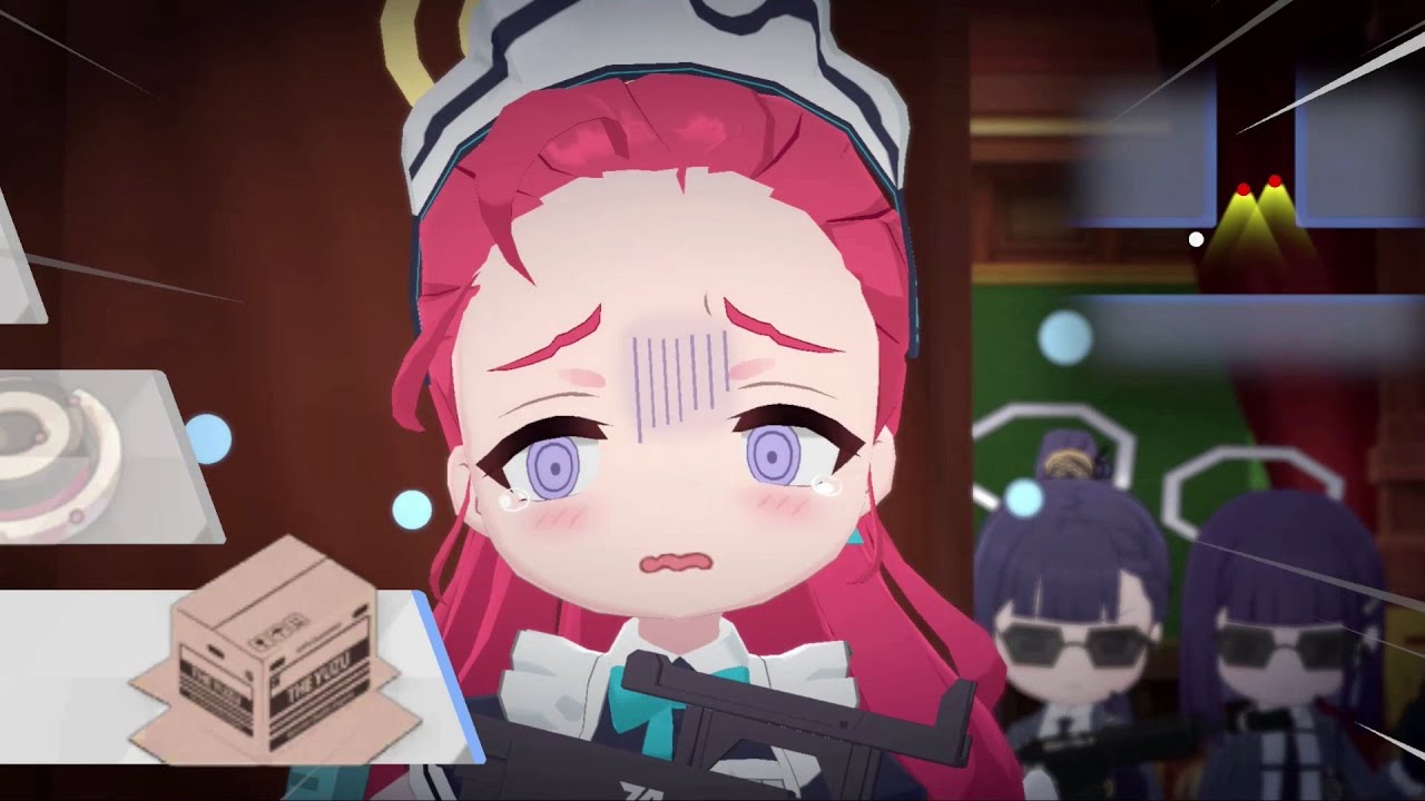 ブルアカ][戦術対抗戦-屋外戦][潛行於PVP中的女僕柚子!][02][ユズ