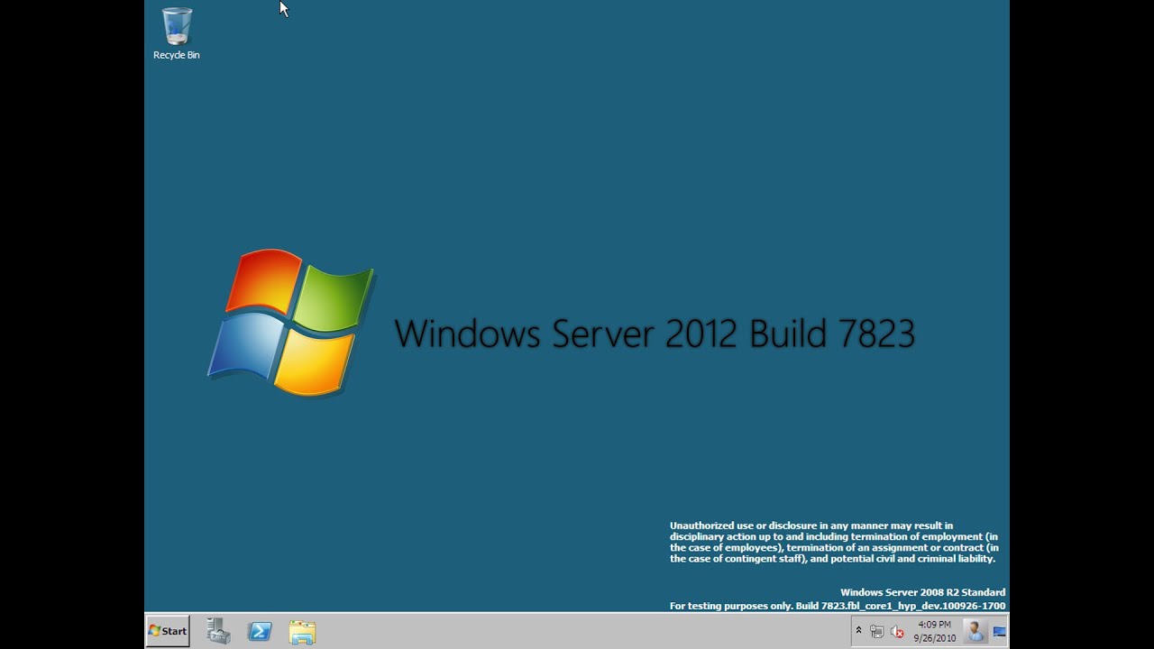 Taking a look at Windows Server 2012 Build 7823 - YouTube