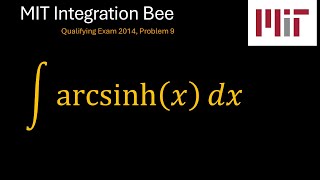 MIT 2014 Integration Bee Qualifying Exam, Problem 9