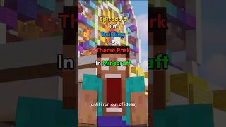 Building My Dream Minecraft Theme Park (Episode 5) #minecraft