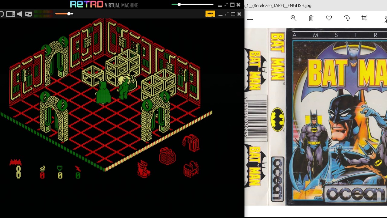 Batman [Tape] (Ocean Software) - Amstrad CPC 464 - Retro Virtual ...