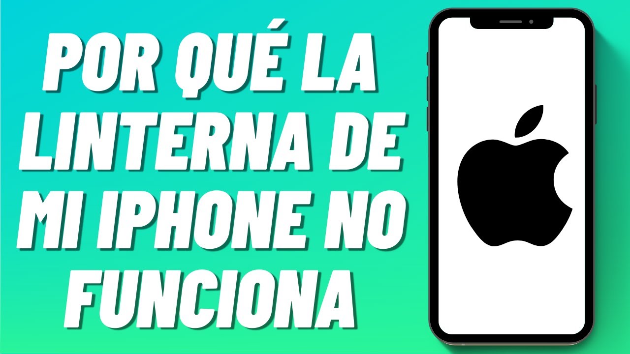 Por qué la linterna de mi iPhone no funciona - YouTube