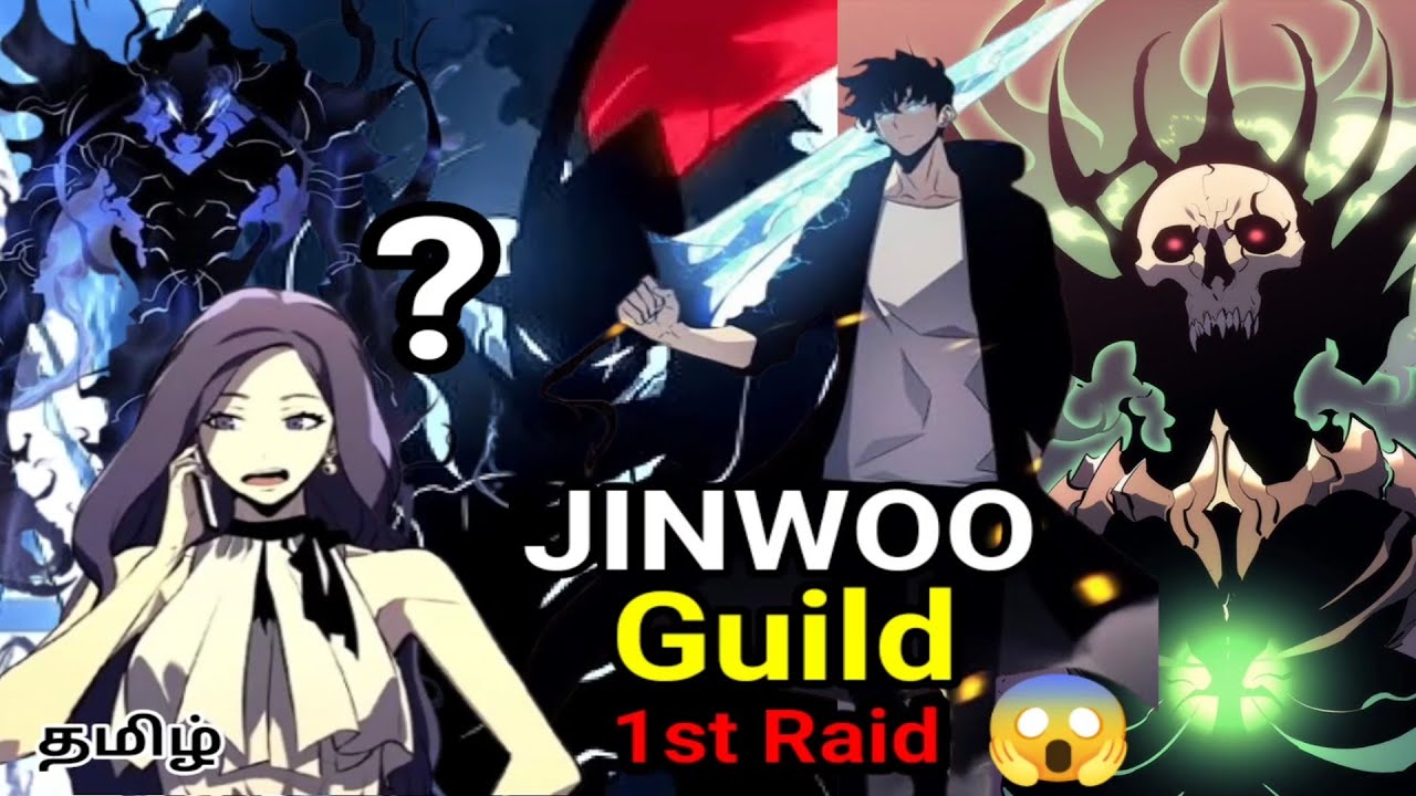 Solo Leveling Tamil | Sung jinwoo | Ahjin Guild arch explanation in ...