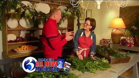 Decorating With Fresh Greens For The Holidays