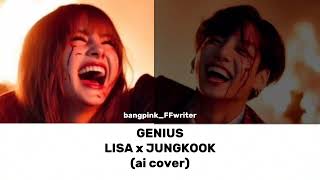 GENIUS by LSD | LISA x JUNGKOOK ai cover | Resimi