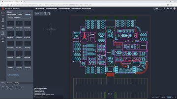 AutoCAD web app Block library and recent blocks