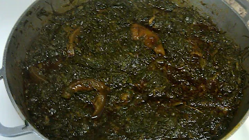 Delicious and tasty ERU recipe/ spinach and Eru/water fufu and eru cameroonian cuisine| CHRIST BELLA