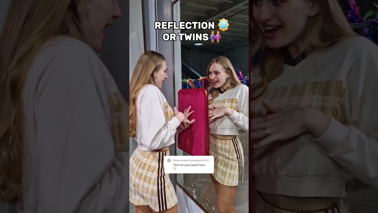 Are They Real Twins Or Reflections Shorts