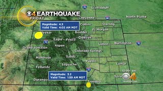 'I Felt The House Shaking': Earthquakes Recorded In Colorado
