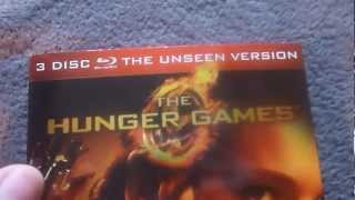The Hunger Games Blu Ray 3 Disc Exclusive UK