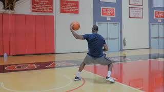 Fake Layup  Reverse Pivot Jump Hook Right Hand Dribbles | Basketball | Finishing | Playbook