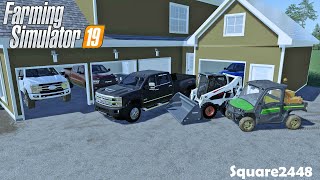 Buying Chevy 3500 | Organizing Garage | Homeowner | Feeding Animals | Farming Simulator 19