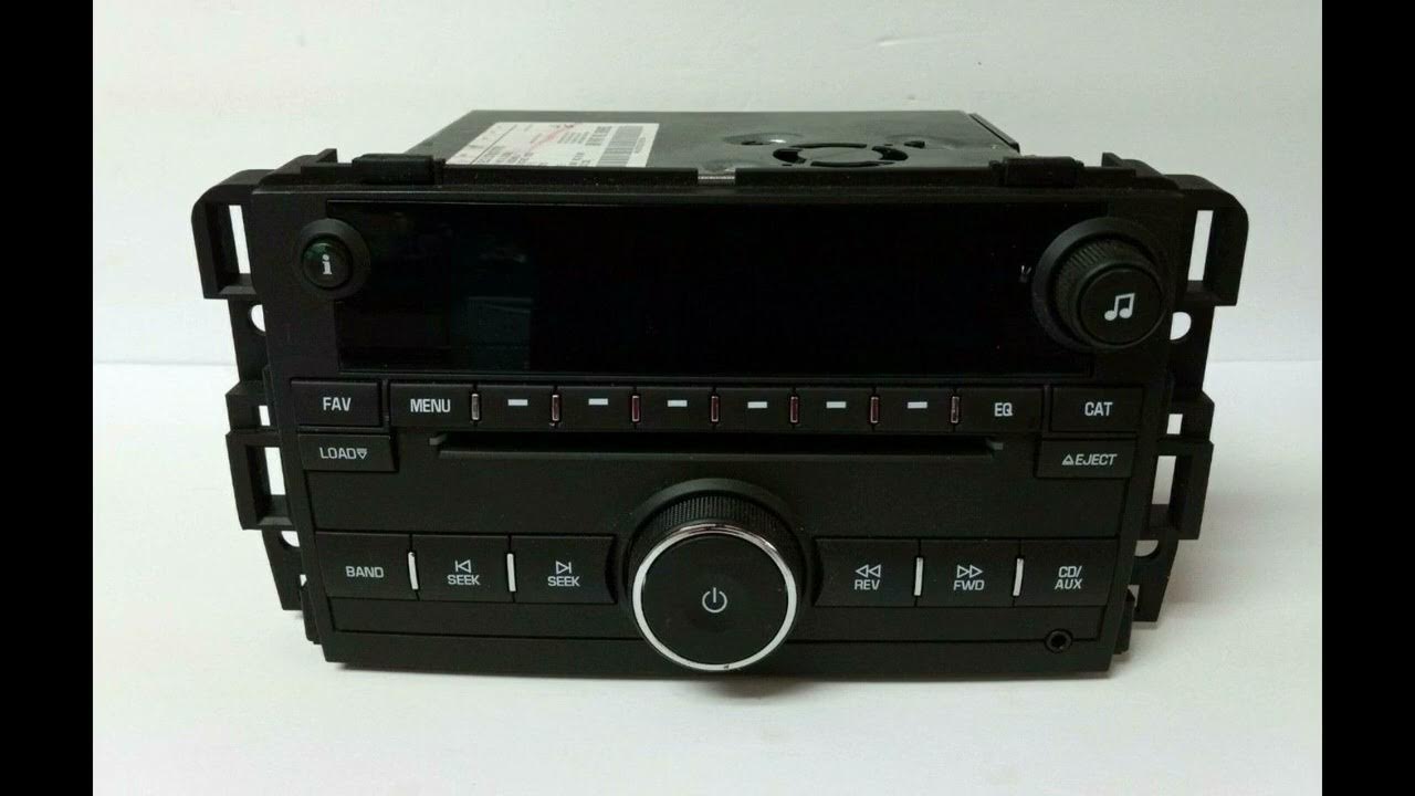Get Radio Code GM Delphi Delco OEM Stereo CD 6 Disc Aux Input Radio