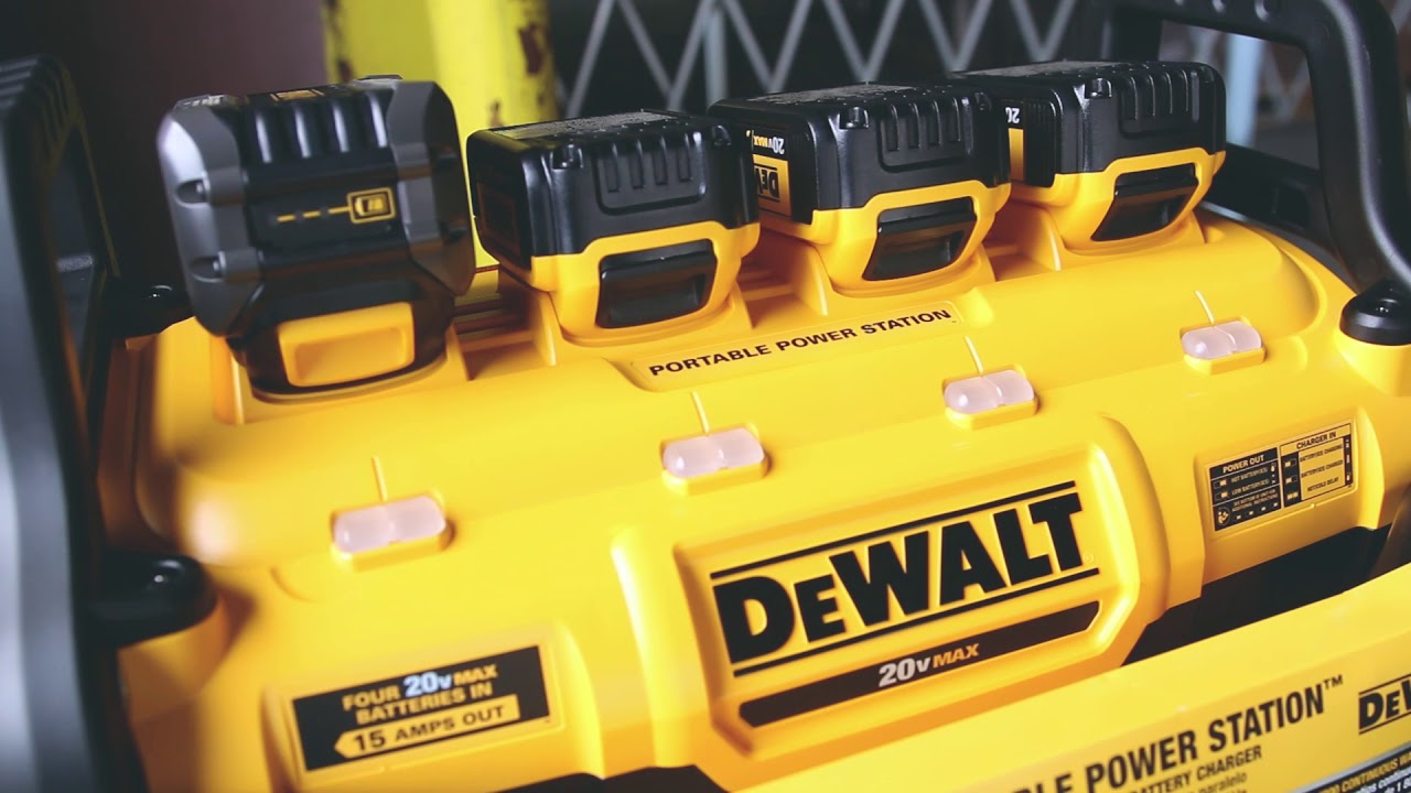 DeWalt Charging Station YouTube