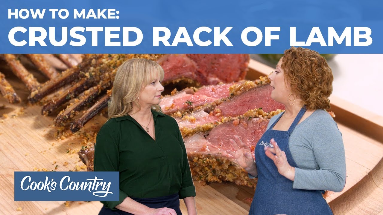 How to Make Crumb-Crusted Rack of Lamb | America