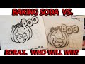 BORAX vs. BAKING SODA WOOD ENGRAVING