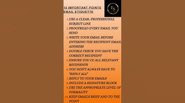 E - MAIL ETIQUETTE || BUSINESS COMMUNICATION #educationalvideos #youtube