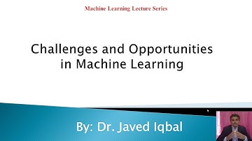 Challenges and Opportunities in Machine Learning