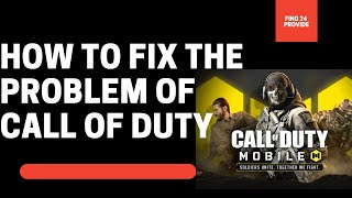 How to fix Call of Duty App Unfortunately Has Stopped | Call of Duty Stopped Problem 100% Fixed screenshot 5