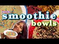 making your smoothie bowls *so good yumm*