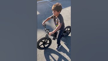 STACYC 16 first ride first words it’s to fast