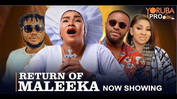 RETURN OF MALEEKA Latest Yoruba Movie 2024 |Femi Adebayo |Brother Jacob |Mide Martins|Yetunde Oyinbo