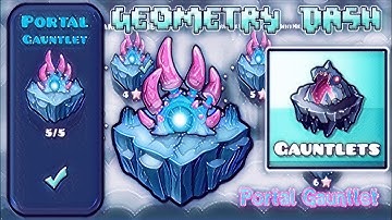 "Portal Gauntlet" Complete [All Coins] - Geometry Dash 2.2 Gauntlets | ZadoqueSan