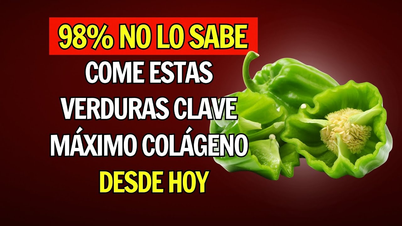 ¿MÁS DE 60? LAS MEJORES VERDURAS RICAS EN COLÁGENO QUE DEBES COMER CADA DÍA | SALUD SÉNIOR