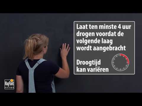 Video: Magneetverf: Markeerkrijt, Grafiet En Schoolbordverf Voor Muren Met Magneeteffect, Reviews