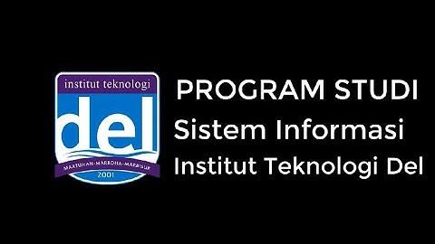 Sarjana Sistem Informasi Institut Teknologi Del 2020