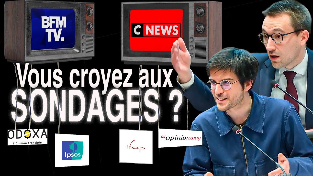 ⁣Médias et sondages : l'Assemblée dévoile L'ESCROQUERIE organisée