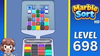 Marble Sort Level 698 Solution Walkthrough