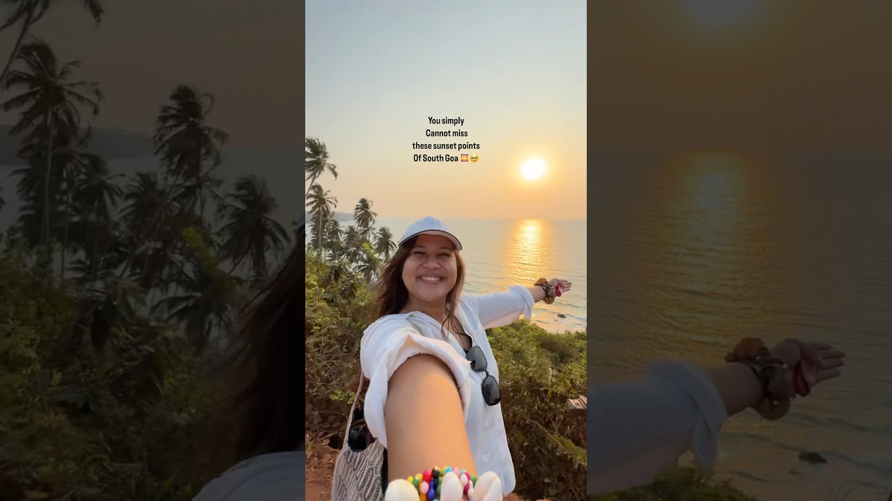 Best sunset points in South Goa | places to visit in South Goa | best beach sunsets ever