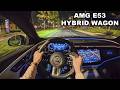 2026 Mercedes-AMG E53 Wagon POV Night Drive (3D Audio)(ASMR)