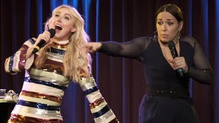 Betsy Wolfe and Jessica Vosk sing 