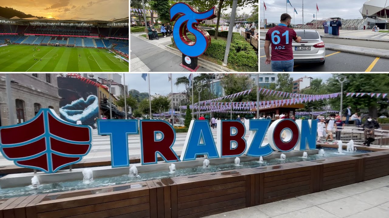 TRABZON'A MAÇA GİTTİM TOTEMİM TUTTU 