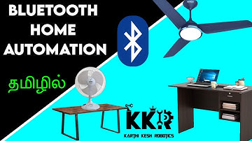 Bluetooth Home Automation in Tamil|Project|Karthikesh Robotics|Tamil Project