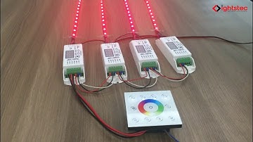 4 Zone  RGB strip light controller