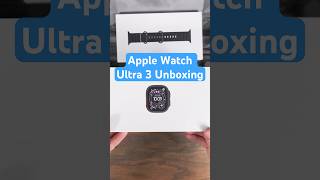 Apple Watch Ultra 3 ASMR Unboxing Black Titanium with Ocean Band