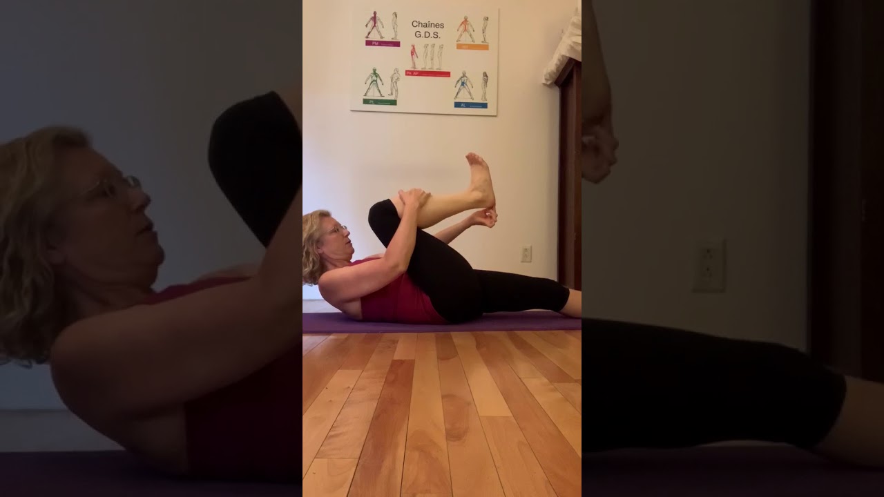 Programme de détente de la chaîne PM selon la méthode des chaines musculaires GDS. J Castonguay, pht