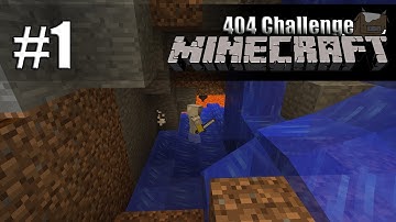 Minecraft 404 Challenge - Episode 1 - Iron and Mobs!