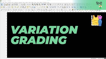 हिन्दी - Variation Grading | TUKAdesign Video Help | CAD Pattern Making Software | Hindi