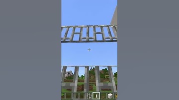 MINECRAFT BUILD HACK ELECTRIC FENCE