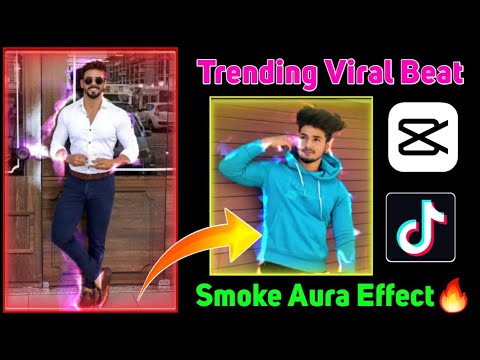 Capcut Pink Smoke Aura Effect | Trending Photo Beat Transition With Hindi Beat