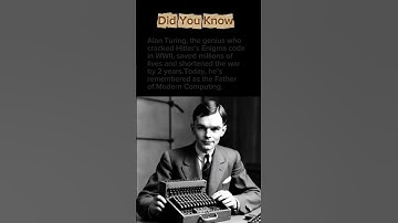 Did You Know? Alan Turing Saved Millions in WWII!